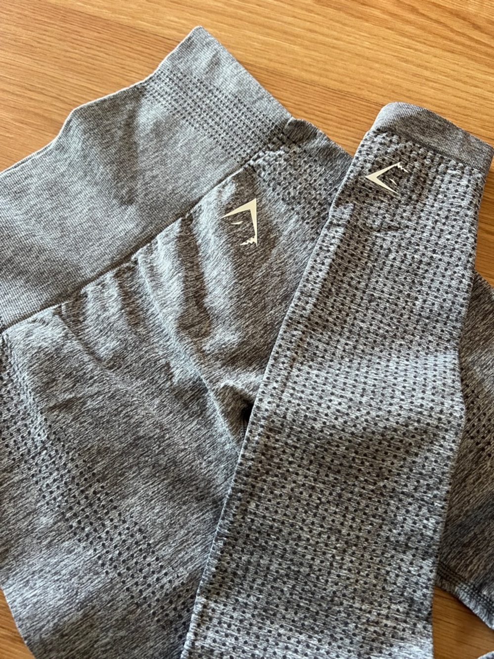 Gymshark VITAL Seamless 2.0 Heather Gray Leggings - XS